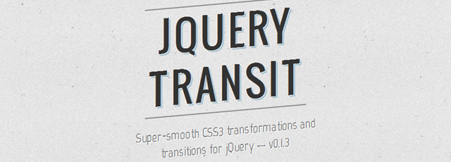 jQuery Transit