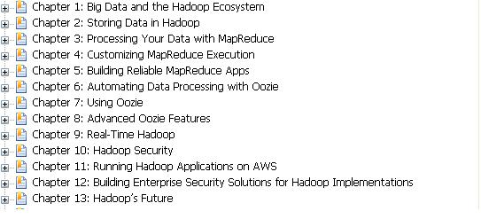 《Wrox.Professional.Hadoop.Solutions》中文目录全稿