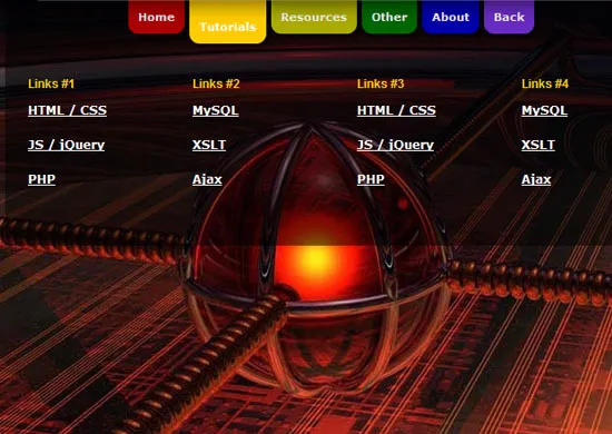Creating CSS3 Dropdown Menu #3
