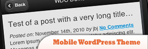 如何使用jQuery Mobile来创建移动WordPress主题