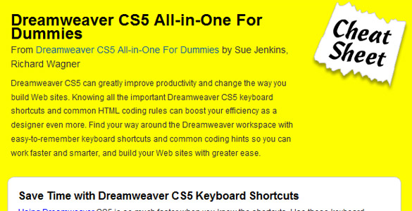 Adobe Dreamweaver CS5  all in one for dummies