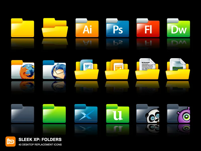 Sleek_XP__Folders_by_deleket