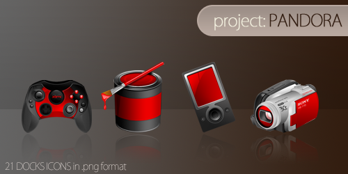project__PANDORA_dock_icons_by_mikebeecham