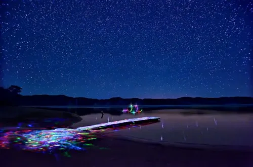 25幅精美绝伦的光涂鸦摄影作品