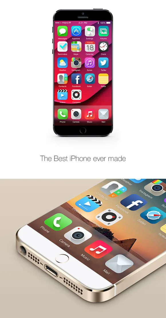 15 iOS 8 Design Concepts for Your Inspiration