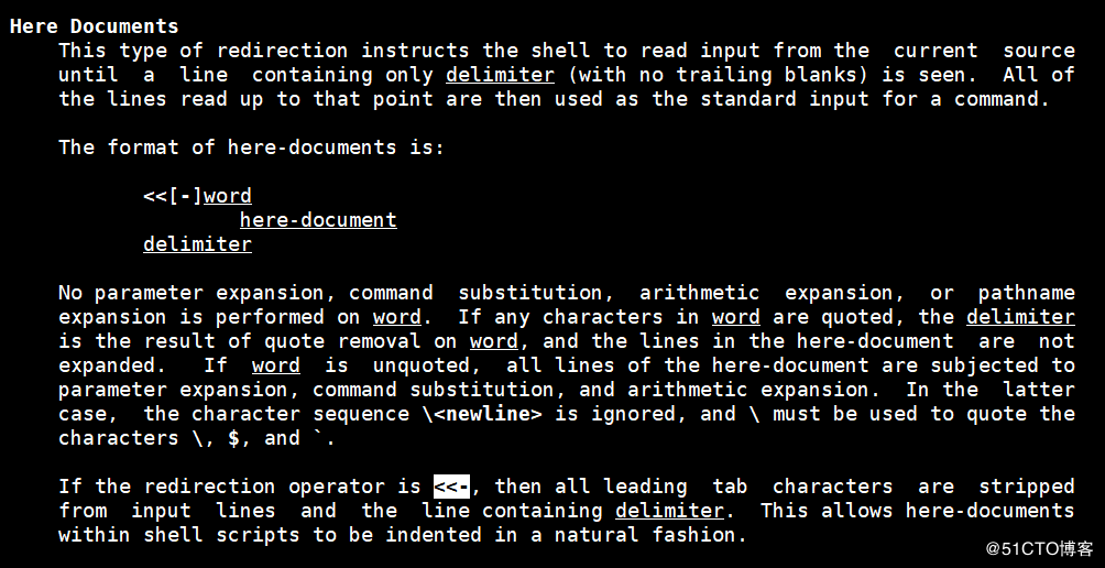shell脚本编程小技巧（2）如何解决多行重定，变量不被shell解释