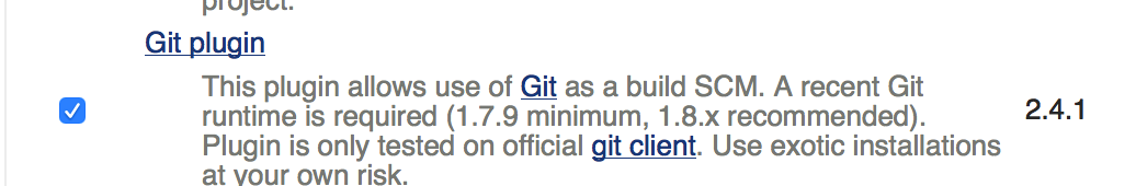 git plugin