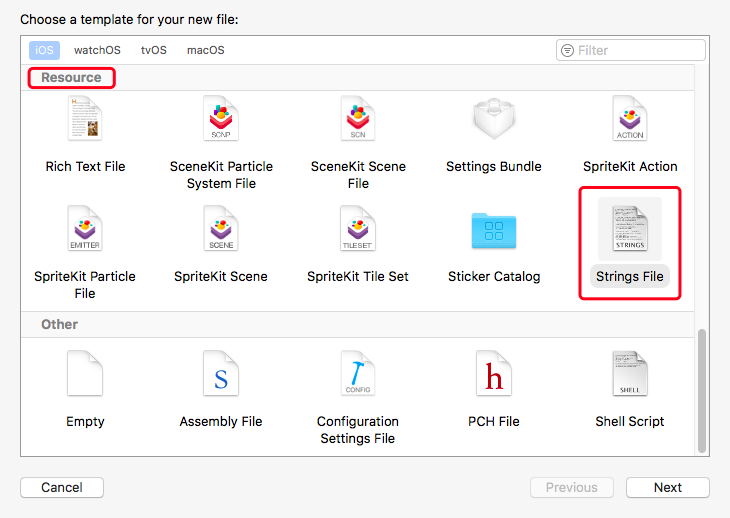 iOS - Localizable 国际化