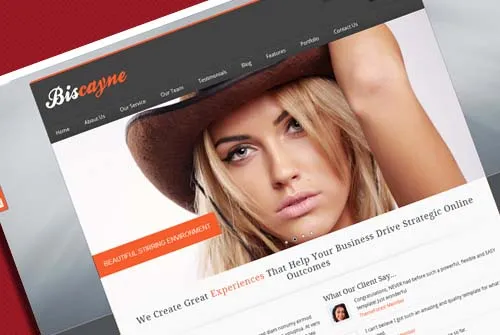 Biscayne  Modern Business HTML Template