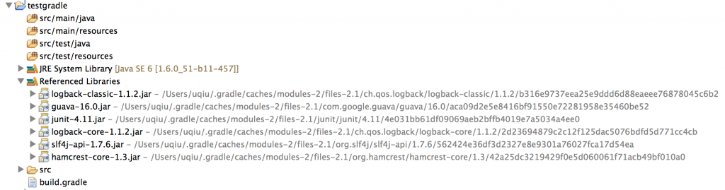 gradle-eclipse-libraries