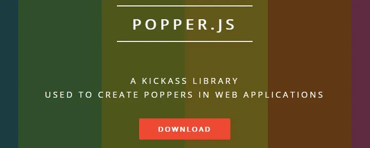 Popper.js Kickass Library Manage Your Poppers Tooltips Popovers