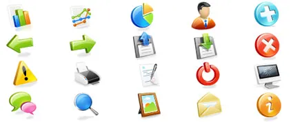 Web Application Icon Set