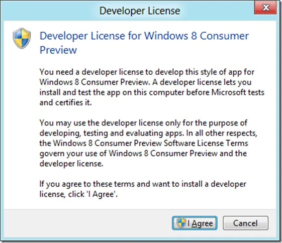 4.Developer License
