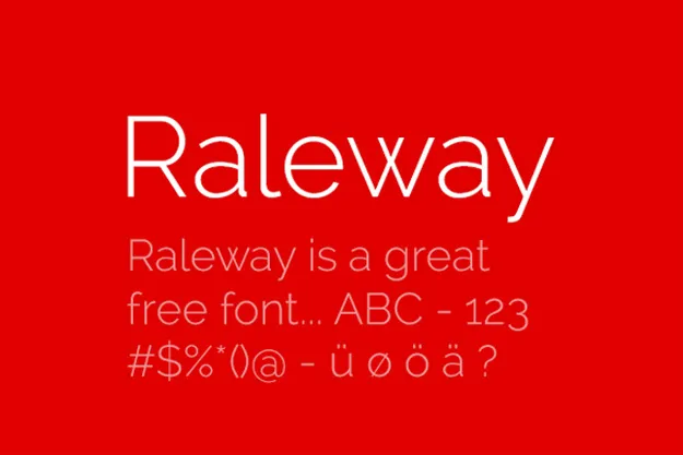 raleway