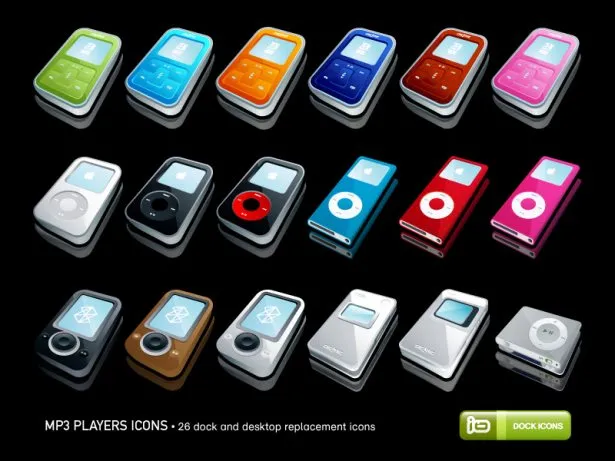 MP3 Players Icons