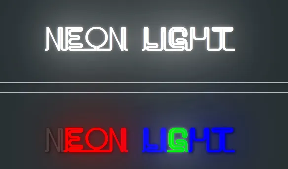 Neon effect plugin