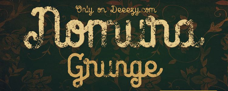 Nomura Grunge Free Font