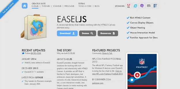 easeljs