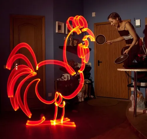 25幅精美绝伦的光涂鸦摄影作品