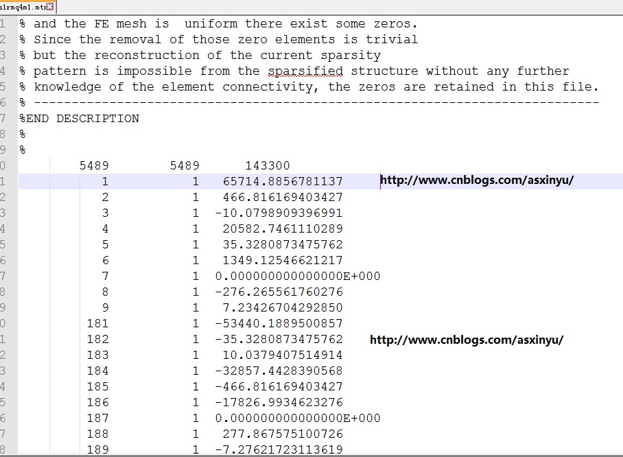 开源Math.NET基础数学类库使用(04)C#解析Matrix Marke数据格式