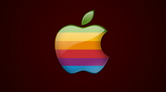 26 colourful apple wallpapers