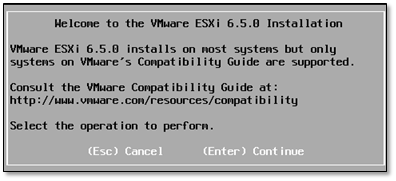 ESXI 6.5 从载到安装
