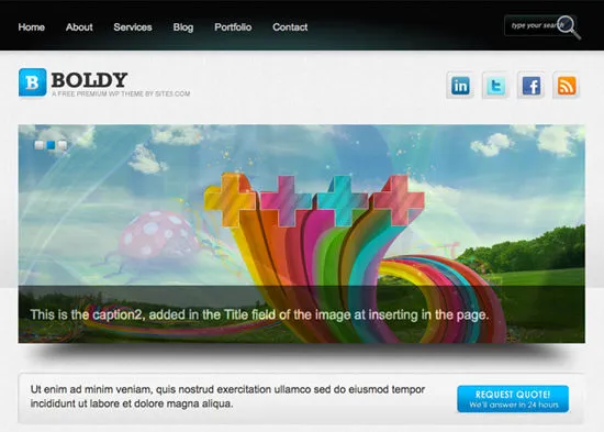 boldy 21 Free Premium Wordpress Themes to Impress