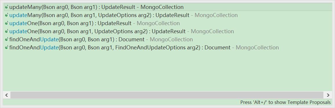 Mongodb的Java操作