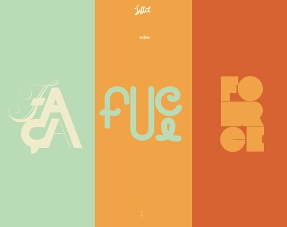 15 Websites with Beautiful Typography use
