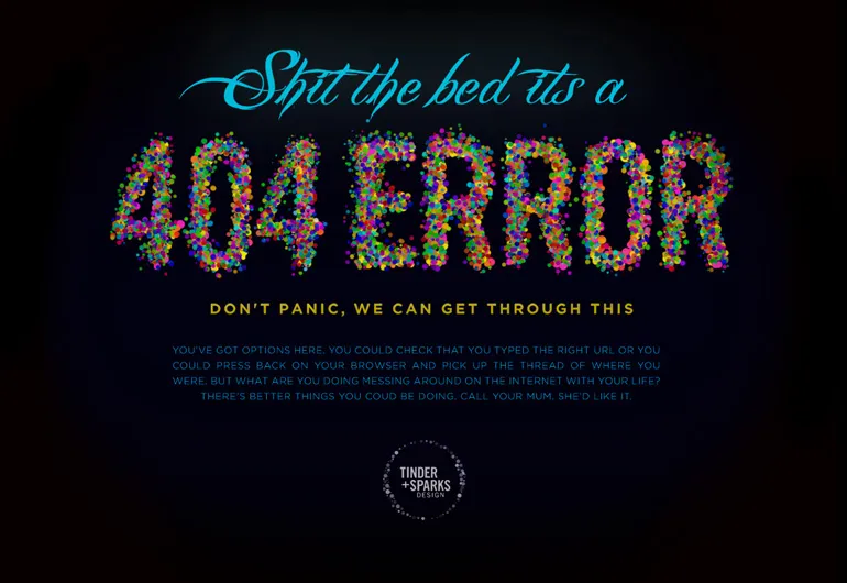 404 Page Designs