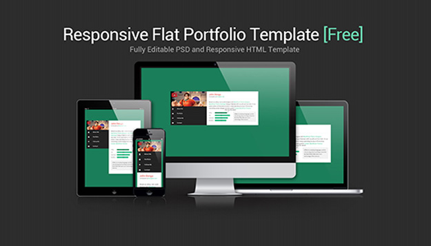 flat and responsive