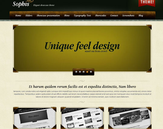 retro wordpress themes