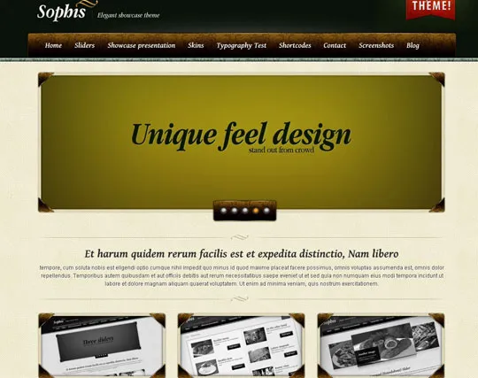 retro wordpress themes