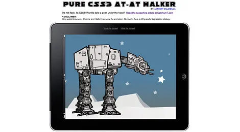 css3 animation walker