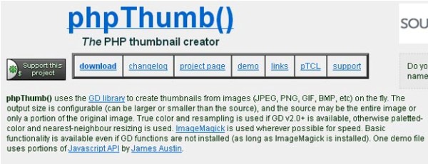 PHP Thumb