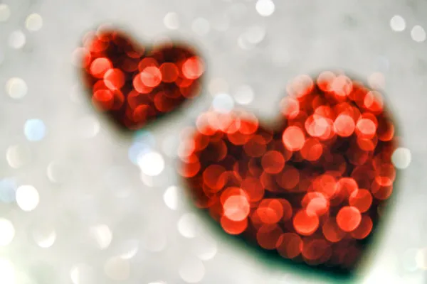 Heart-touching bokeh photography