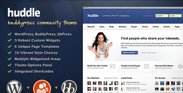 BuddyPress Themes (9)