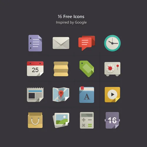 free flat icons