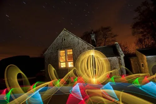 25幅精美绝伦的光涂鸦摄影作品