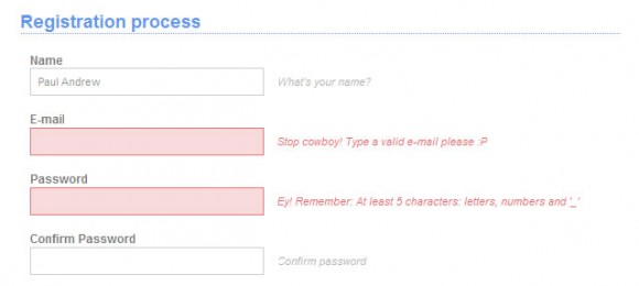 PHP jquery form validation