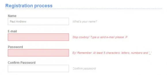 PHP jquery form validation