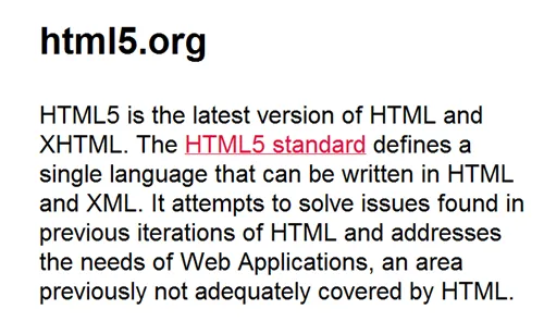 HTML5 Resources HTML5 Resources
