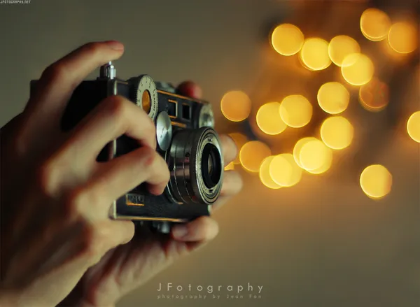 Heart-touching bokeh photography