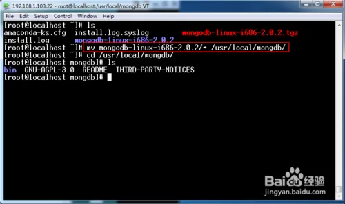mongodb在Linux上的详细安装说明