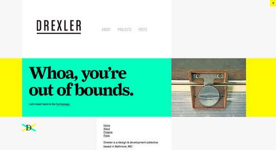 40个非常有创意的404页面设计作品