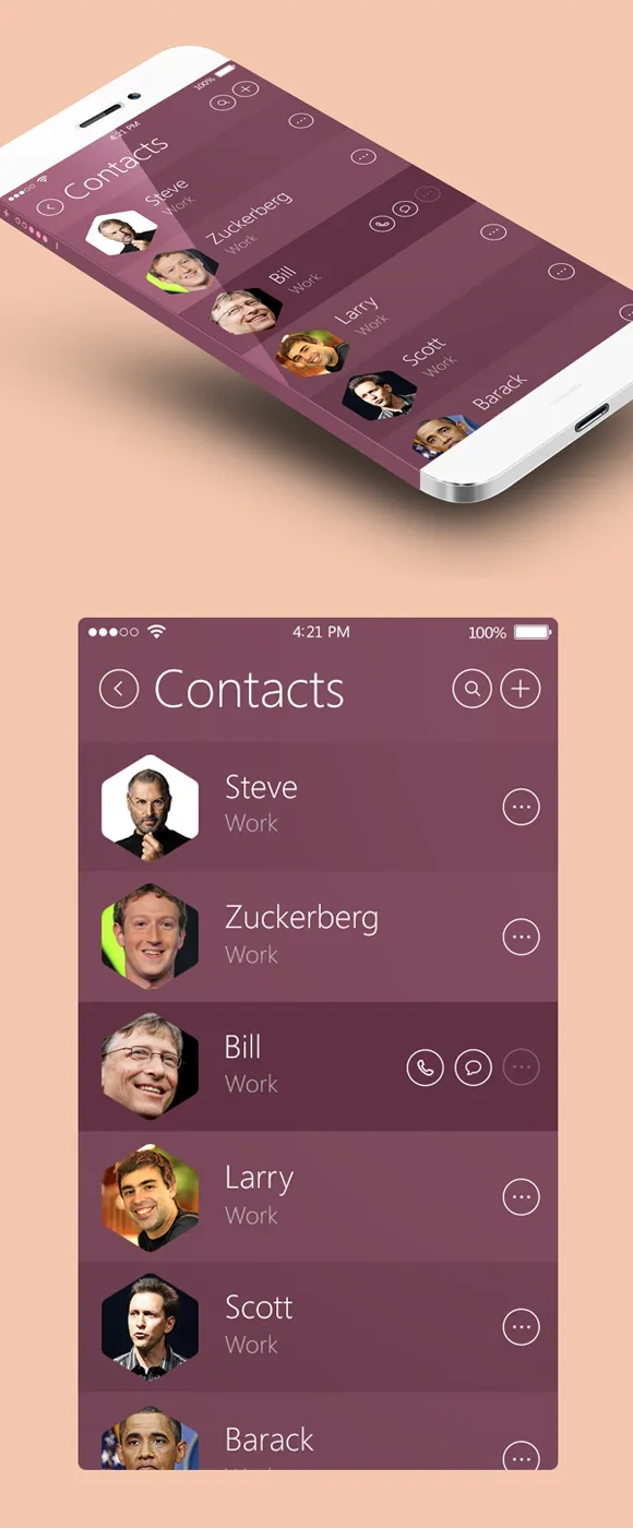 15 iOS 8 Design Concepts for Your Inspiration