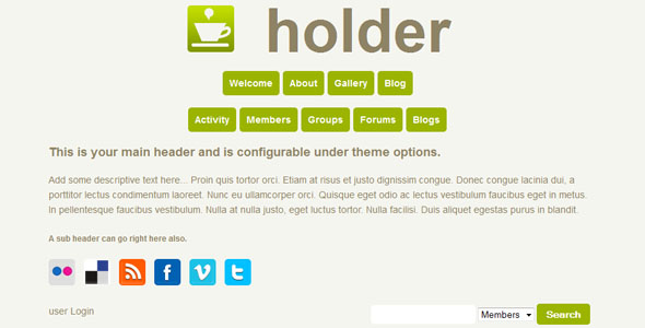 BuddyPress Themes (2)