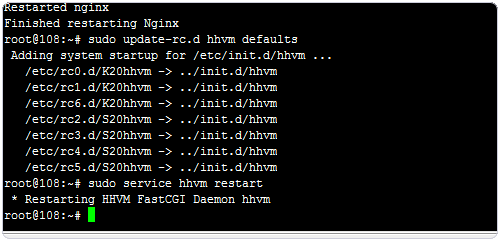 Ubuntu 上启动HHvm