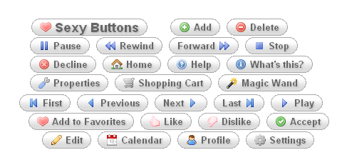 Sexy CSS3 Buttons