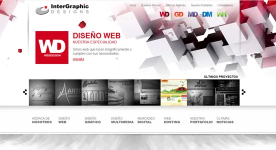 75佳精美的CSS网页设计作品欣赏